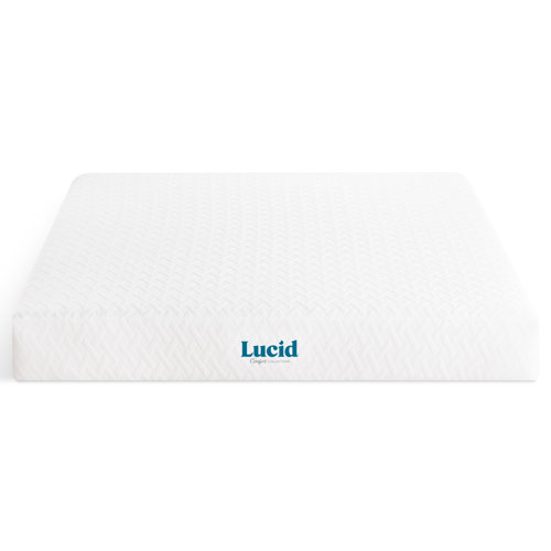 Lucid Comfort 8'' Firm Gel Memory Foam Mattress